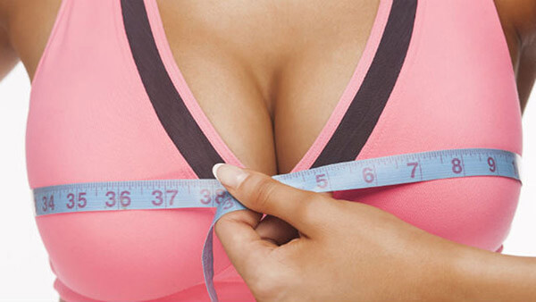 Size ngực chuẩn của phụ nữ