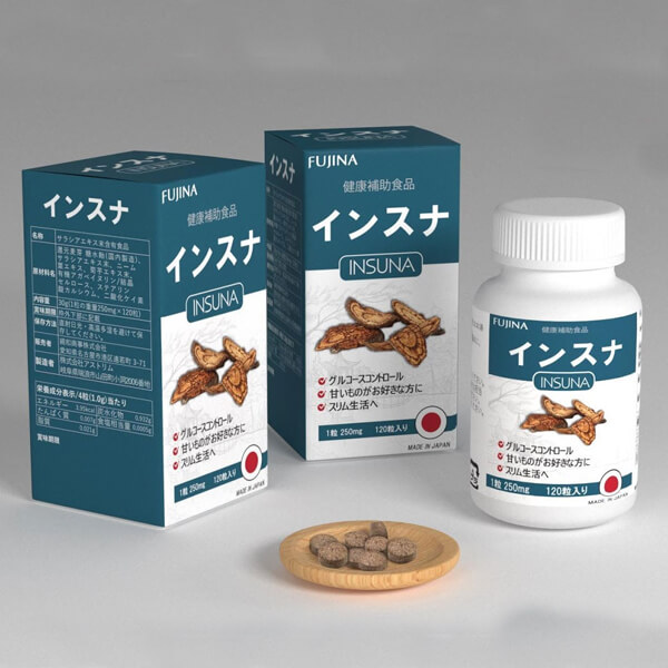 TPBVSK: INSUNA - Viên uống tiểu đường Nhật Bản