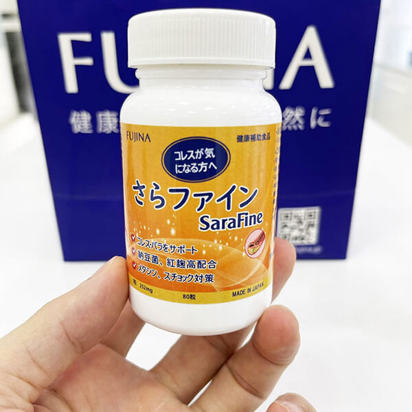 TPBVSK: SARAFINE - Viên uống mỡ máu Nhật Bản chính hãng FUJINA