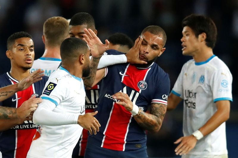 Năm người bị đuổi khỏi sân khi Marseille giành chiến thắng hiếm hoi trước PSG | MorungExpress |  morungexpress.com