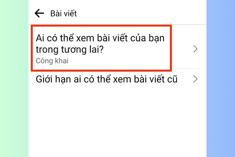 Cách bật chế độ công khai trên Facebook rất dễ dàng