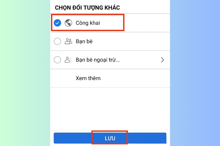 Cách bật chế độ công khai trên Facebook rất dễ dàng