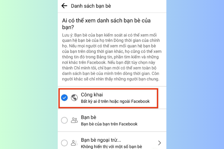 Cách bật chế độ công khai trên Facebook rất dễ dàng