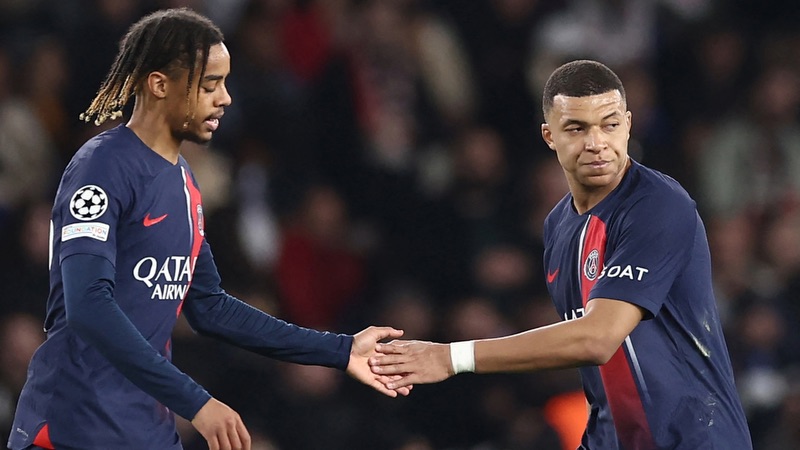 Barcola được kỳ vọng thay Mbappe